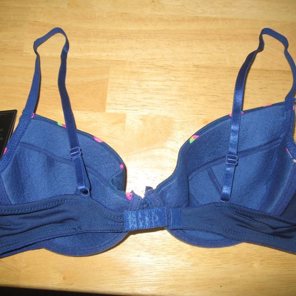 Beverly Hills Polo Club Blue Bra NEW - Picture 3 of 3